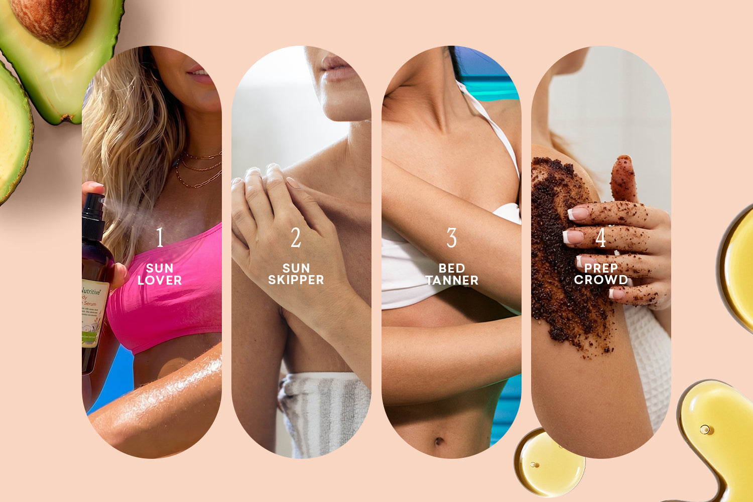 Four Ways to Tan. 🌴 Here’s How to Pick the Right One. ☝️