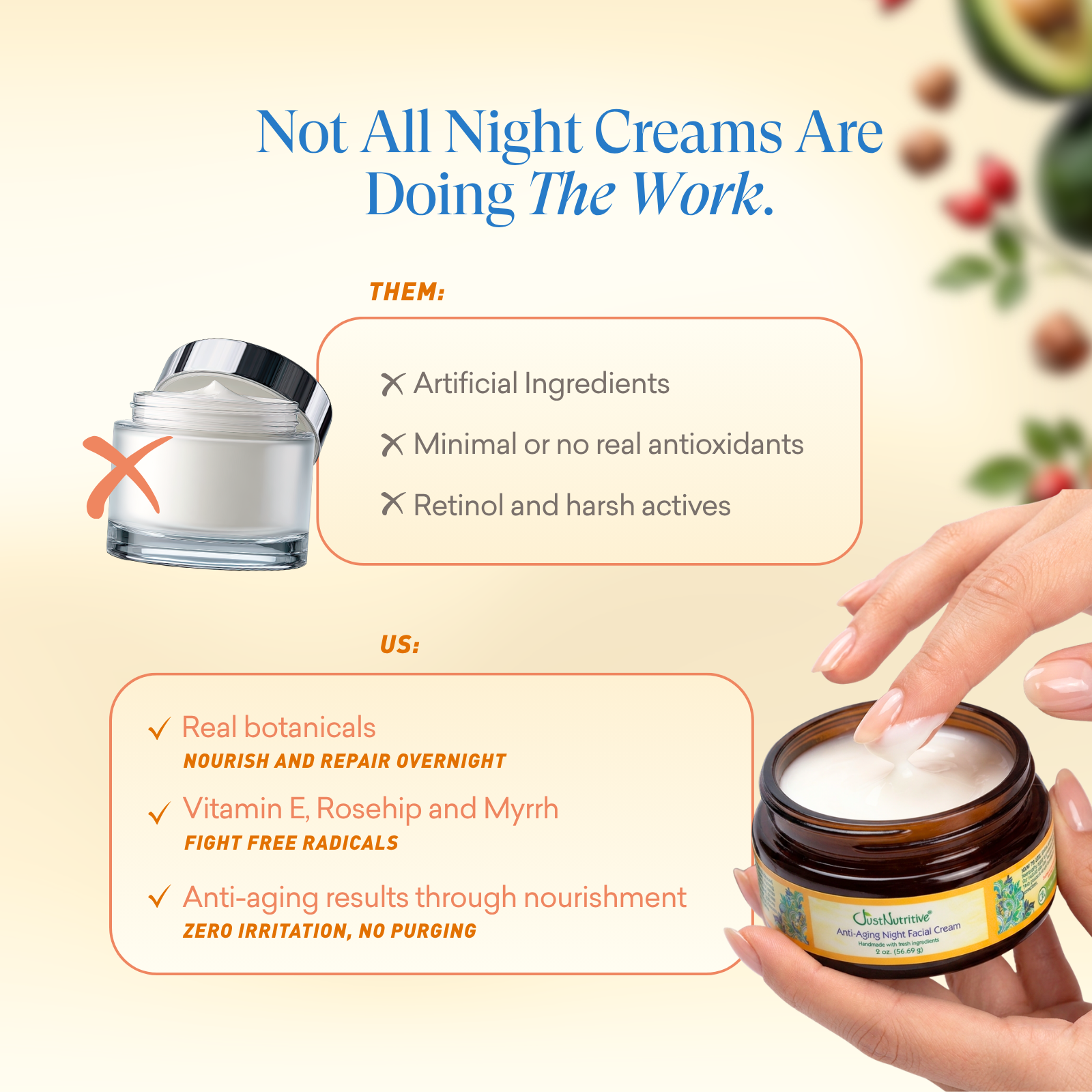 Anti-Aging Night Facial Cream