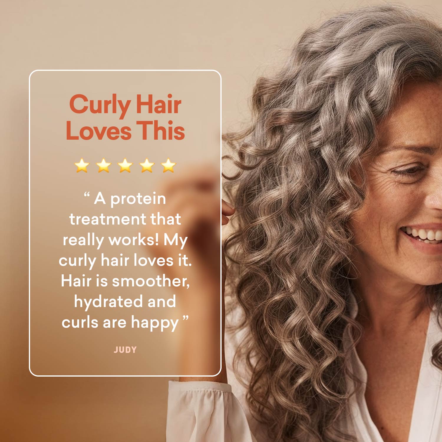Protein & Vitamin Hair Treatment | Gray Hair