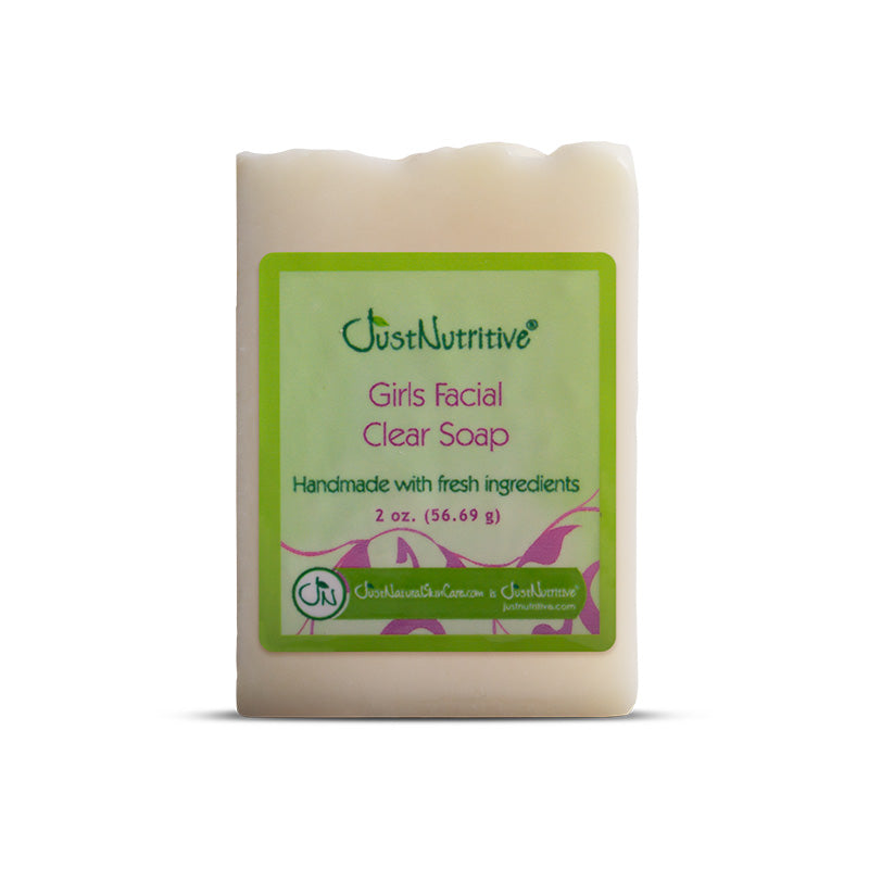 Just Nutritive Girls Facial Clear Soap, 2 oz bar