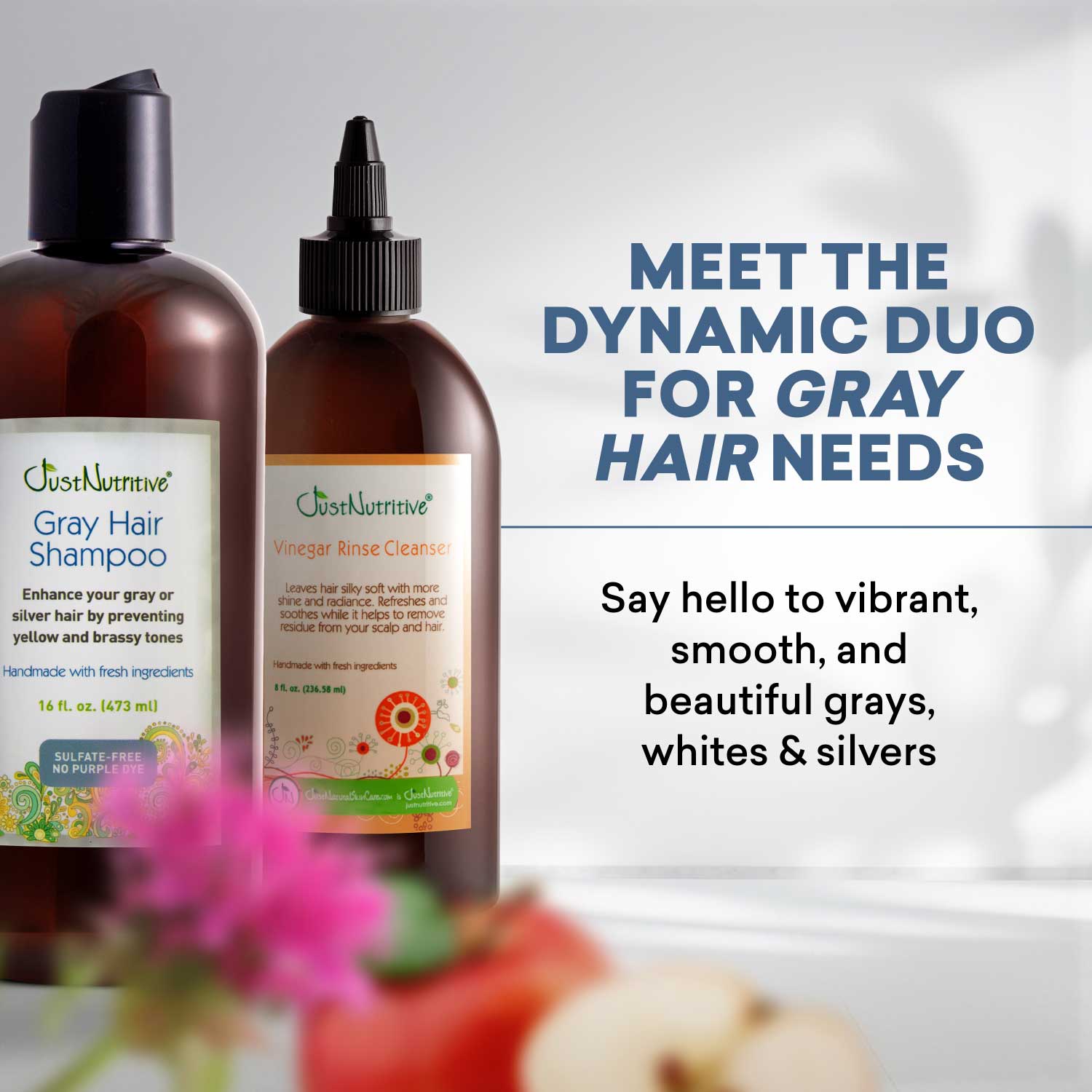 Gray Hair Clarifying Duo