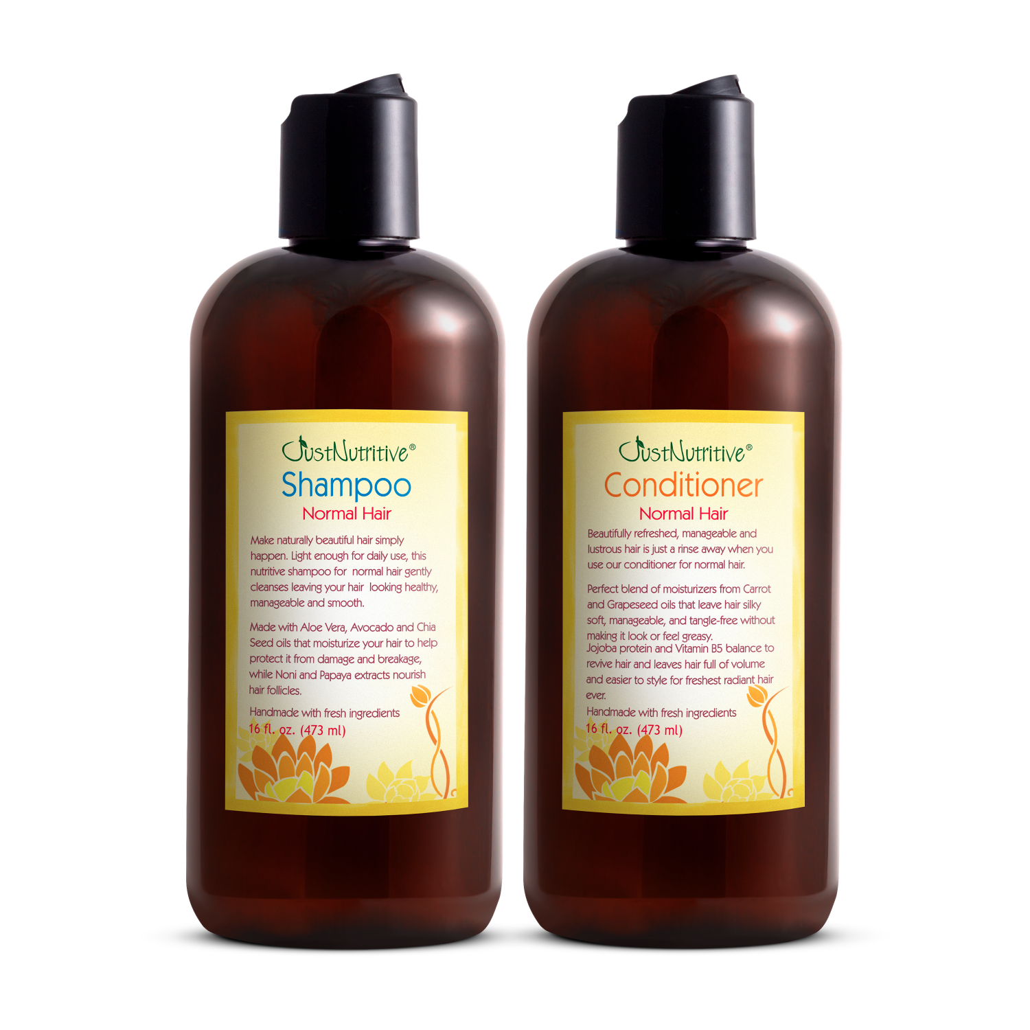 Two bottles of Chattem Inc. shampoo and conditioner on a white background