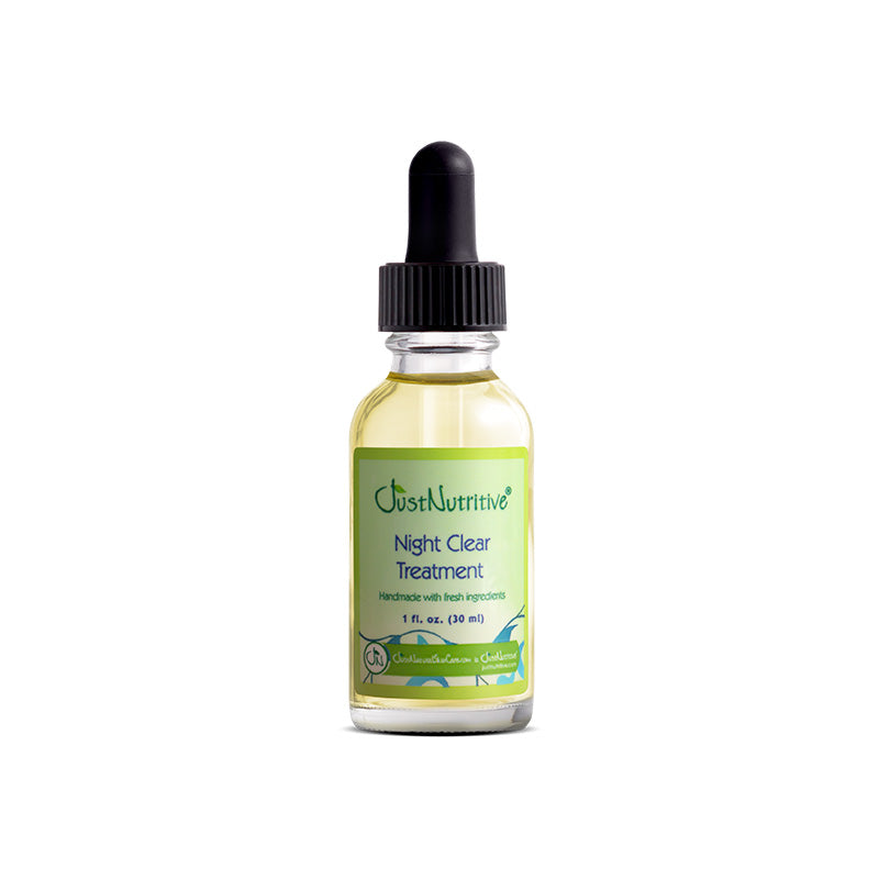 Just Nutritive Night Clear Treatment, 1 oz dropper bottle