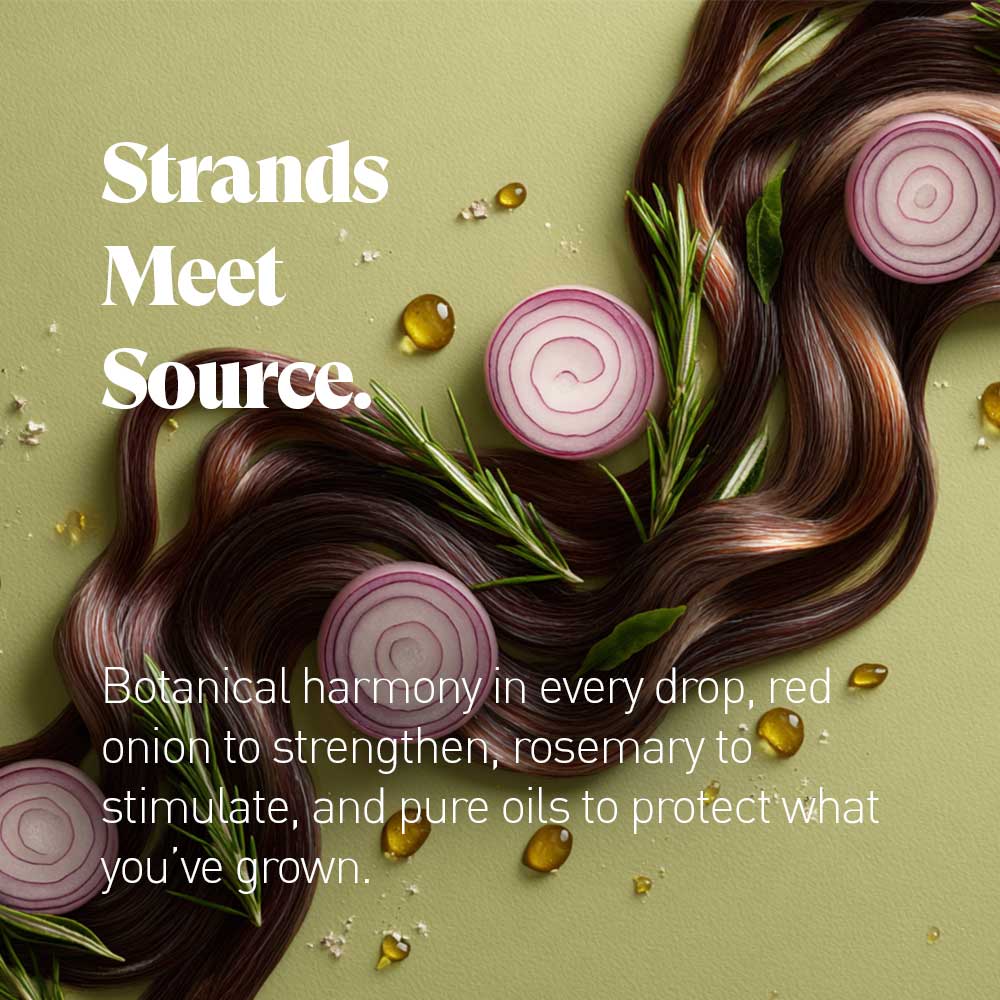 Onion & Rosemary Shampoo And Oil Hair Growth Duo
