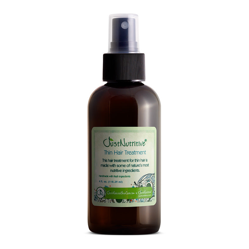 Just Nutritive Thin Hair Treatment, 4 oz amber spray bottle