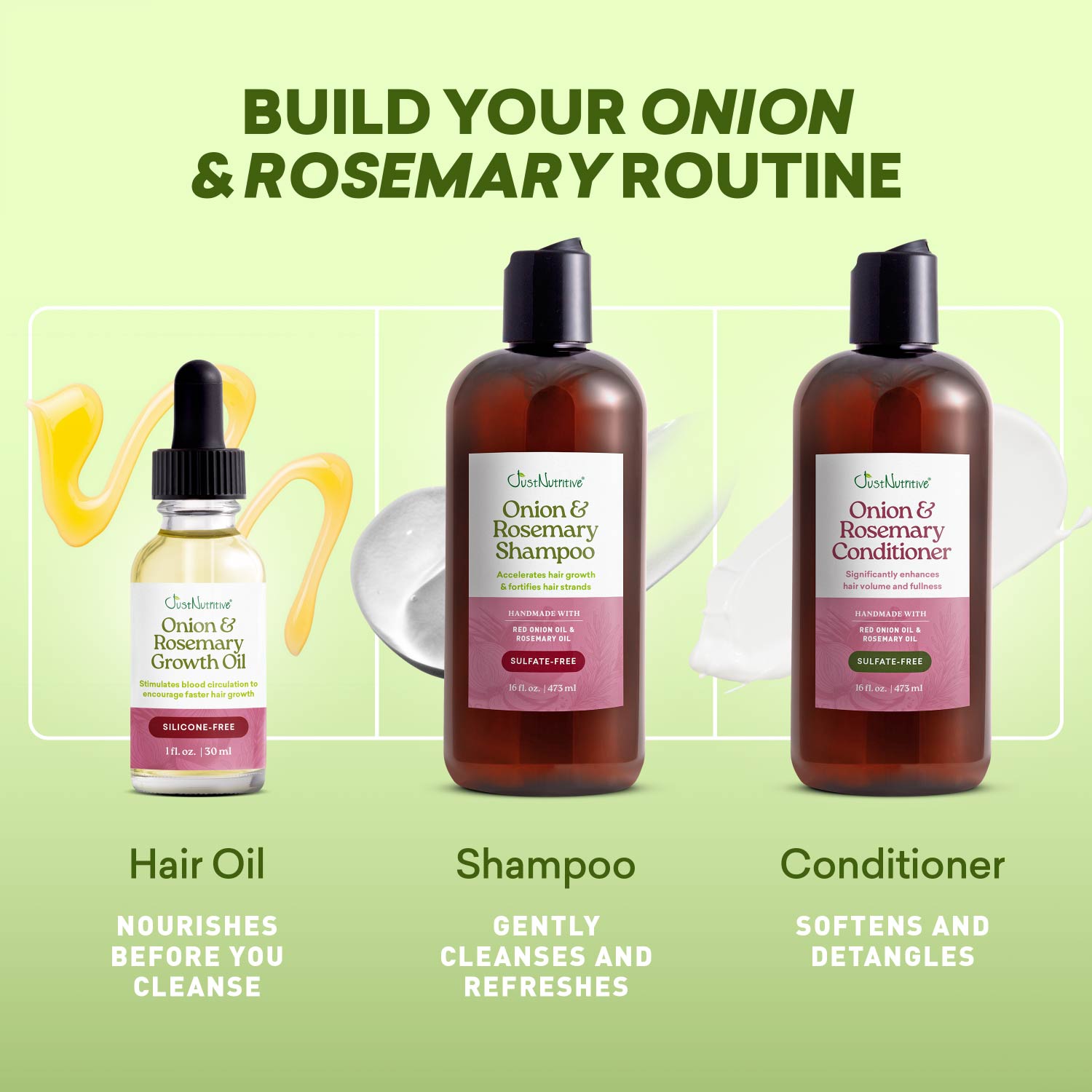 Onion & Rosemary Shampoo
