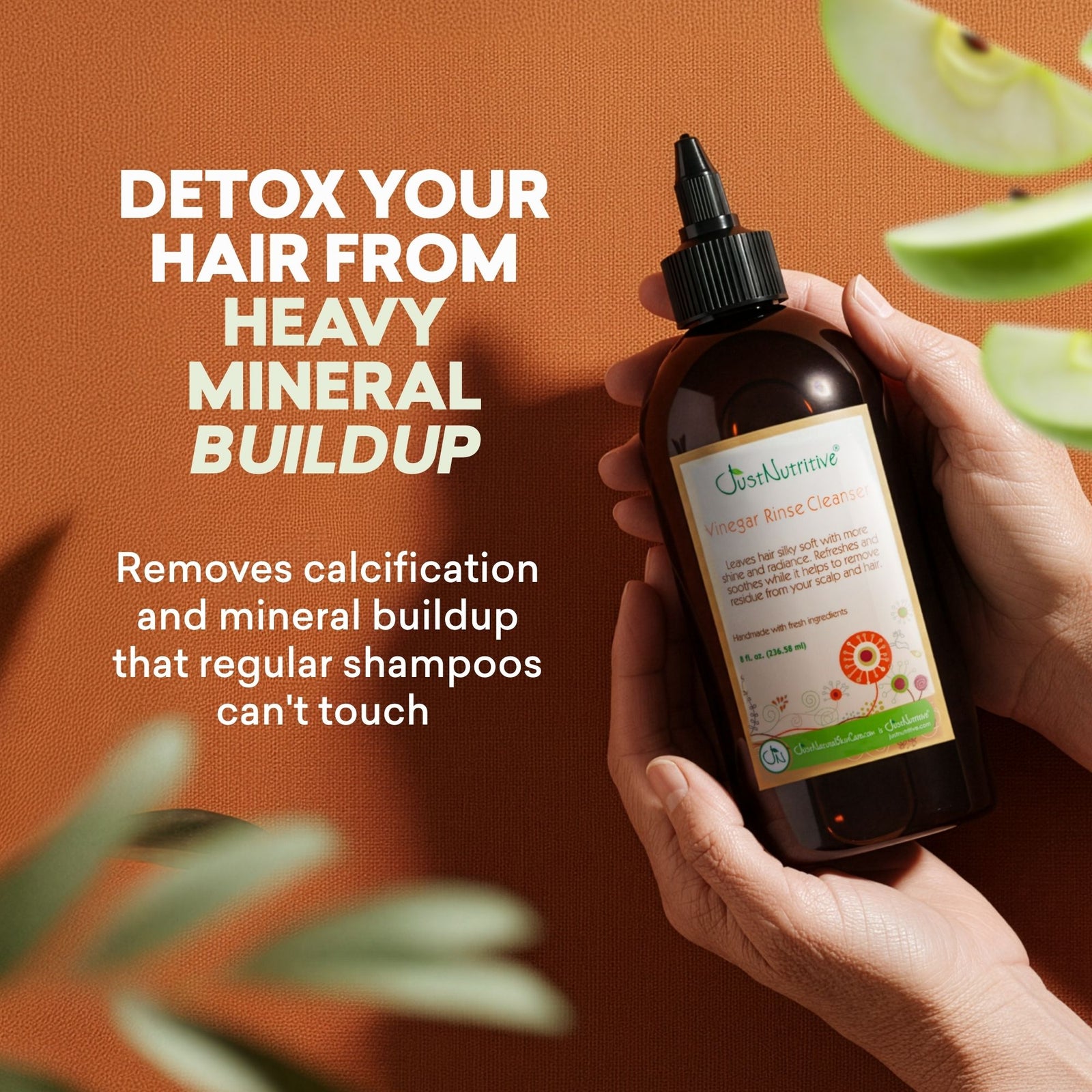 Vinegar Rinse Cleanser | Gray Hair