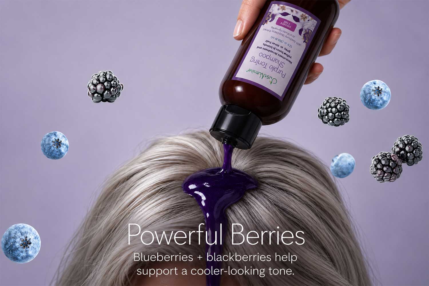 woman-holding-purple-shampoo-bottle