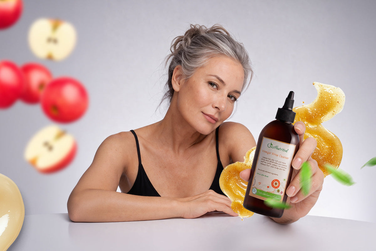What Is a Vinegar Rinse for Gray Hair? The Missing Step That Changes Everything