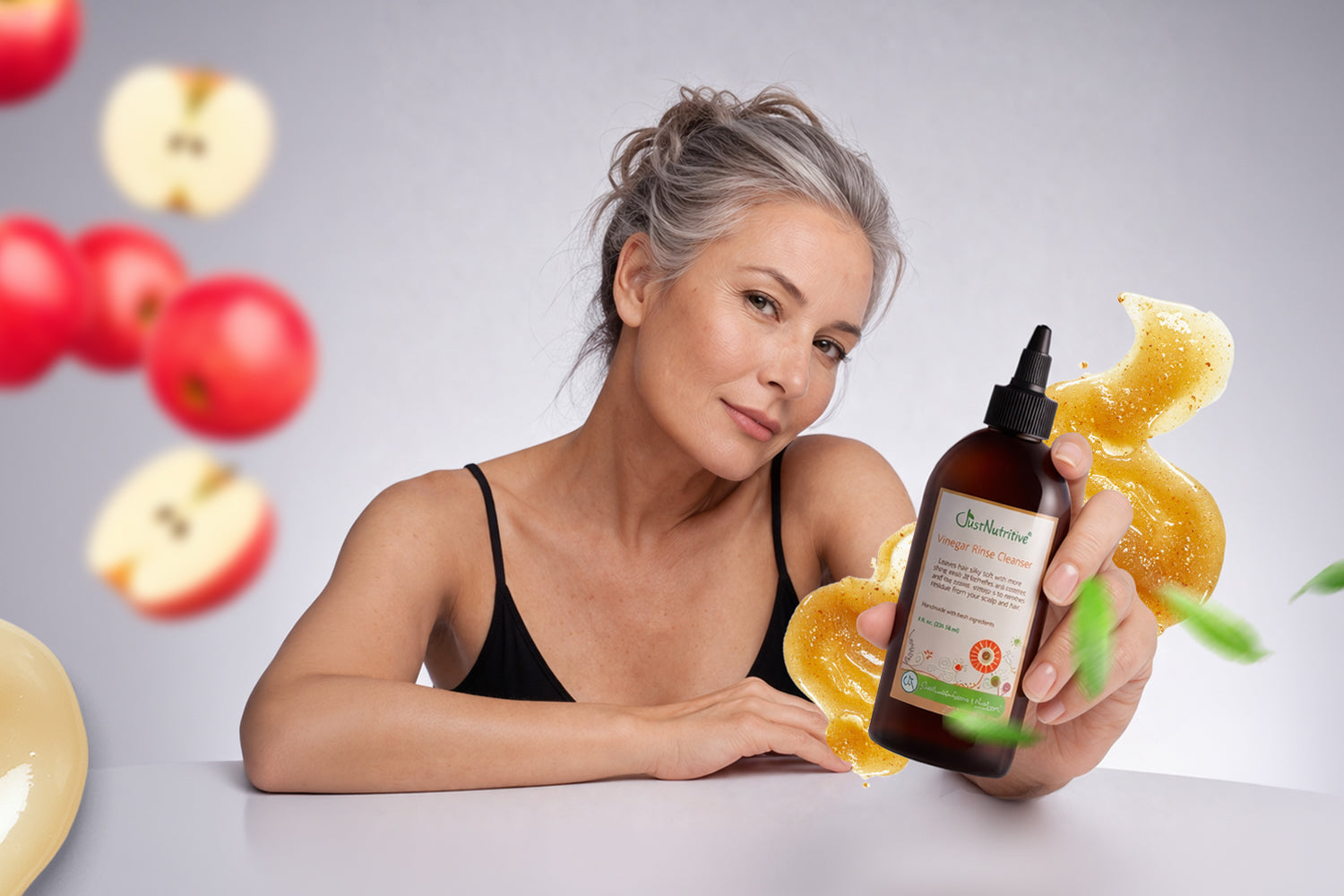 What Is a Vinegar Rinse for Gray Hair? The Missing Step That Changes Everything