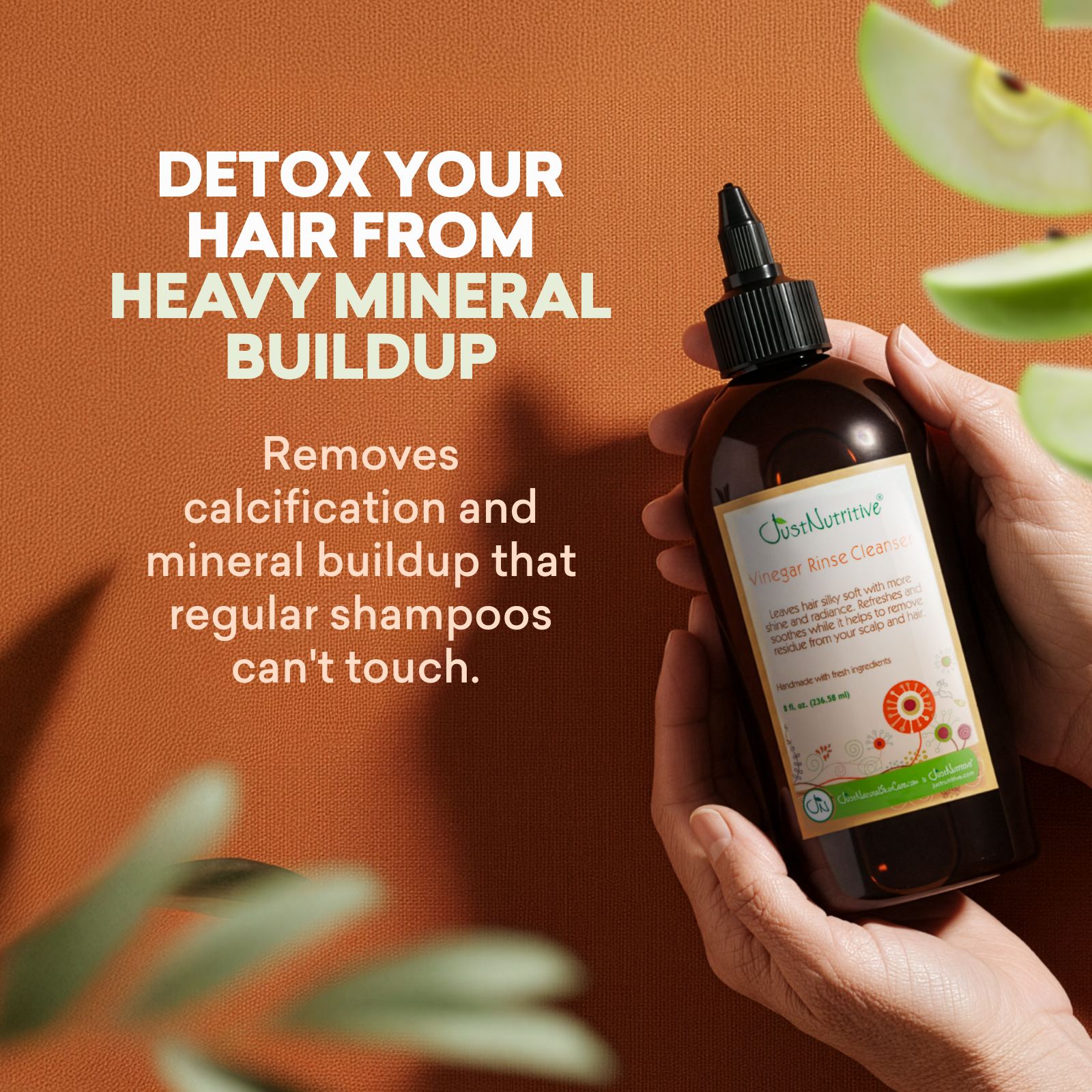 Vinegar Rinse Cleanser | Gray Hair