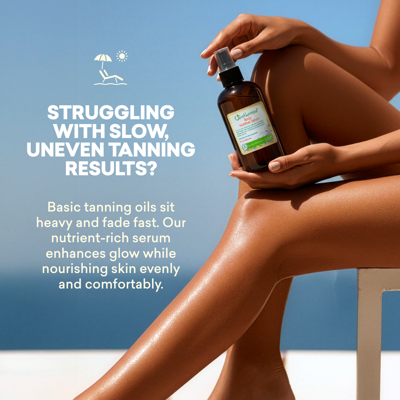 Body Nutritive Serum | Sensitive Skin - Just Nutritive Store