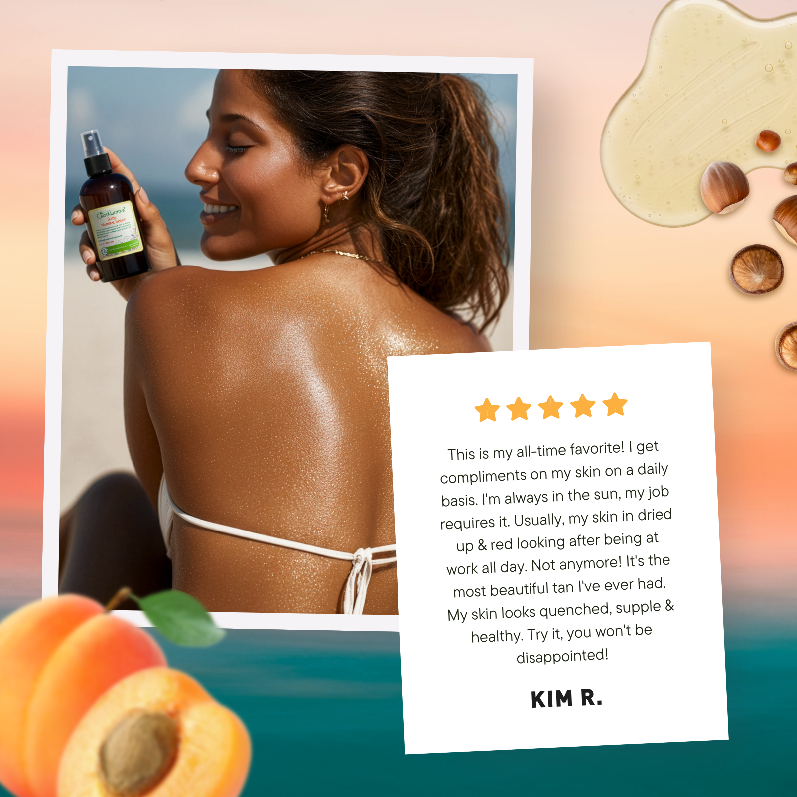 Body Nutritive Serum | Serums & Oils - Just Nutritive Store