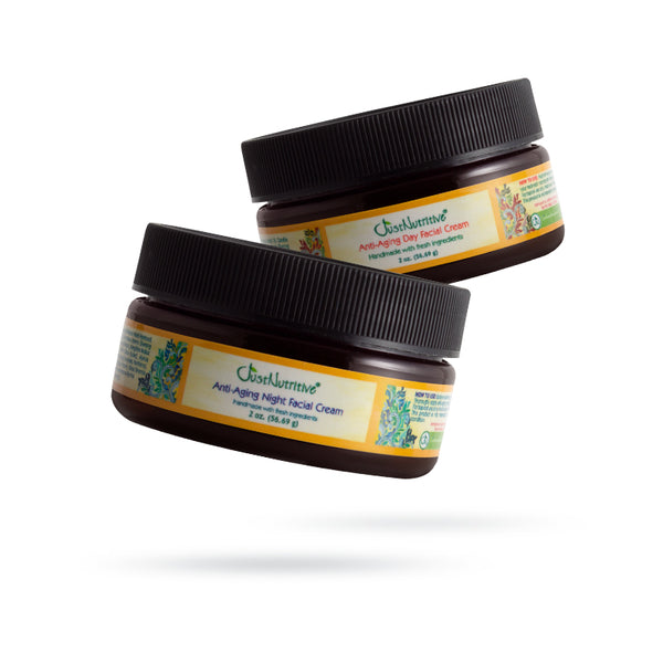 Anti-Aging Day Facial Cream & Night Facial Cream Duo - Just