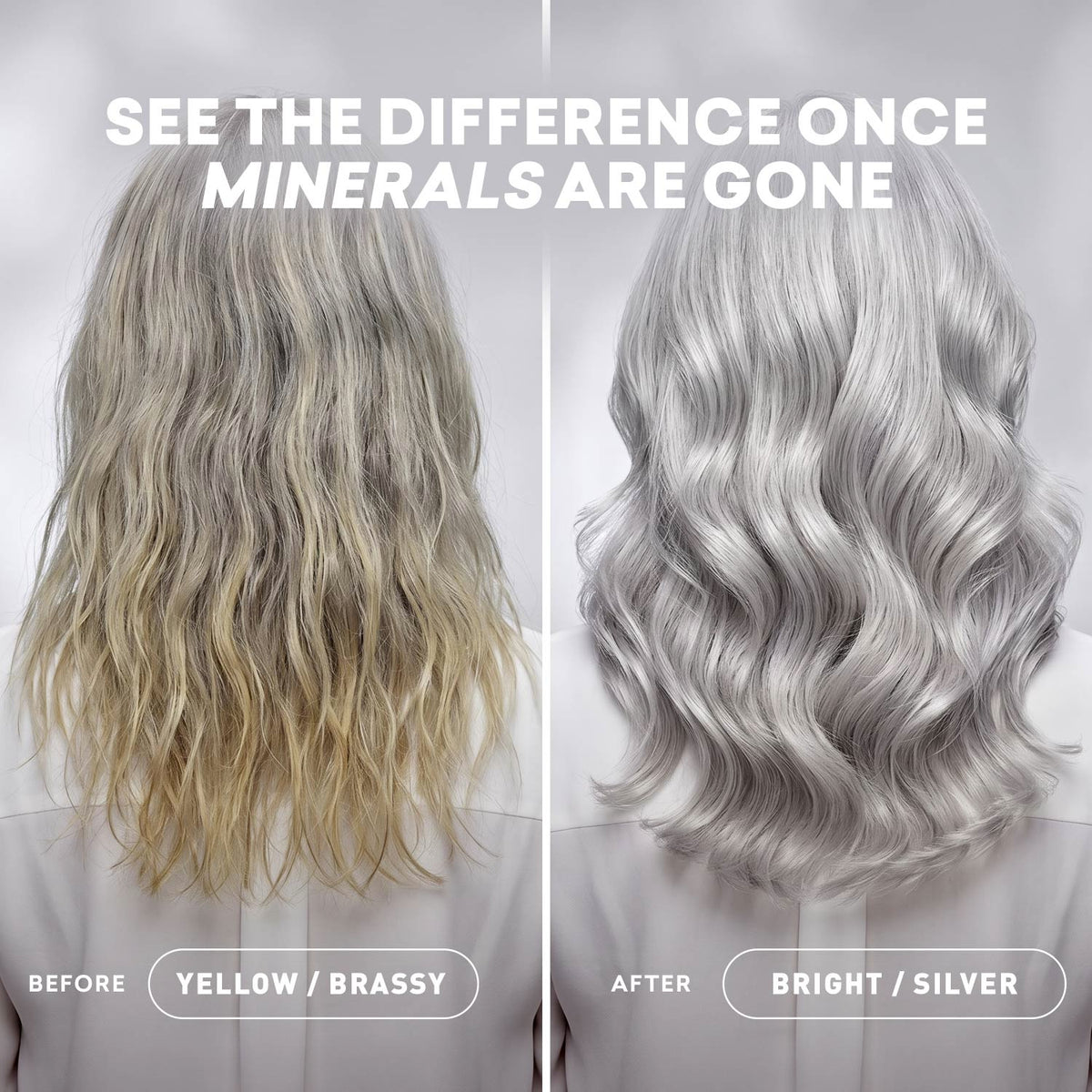 Hard Water Rinse Hair Detox | Gray Hair
