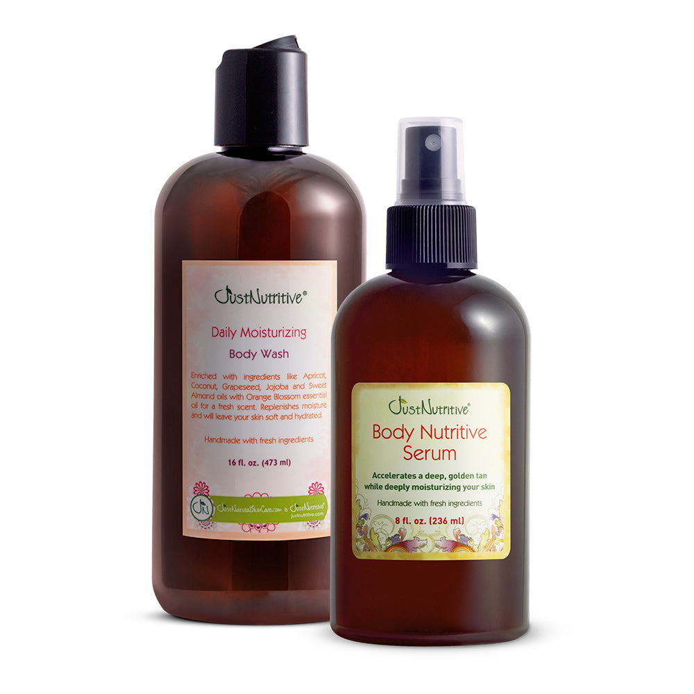 Body Nutritive Serum and Daily Moisturizing Body Wash Duo