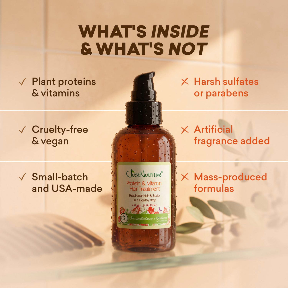Protein & Vitamin Hair Treatment | Gray Hair
