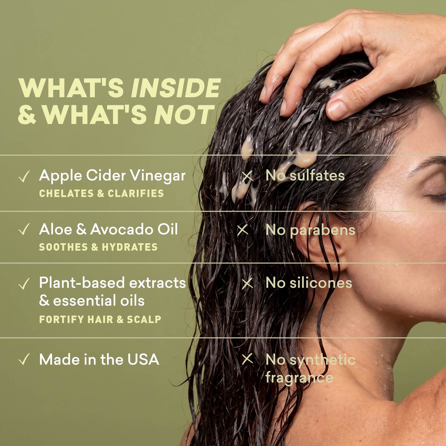 Hard Water Rinse Hair Detox