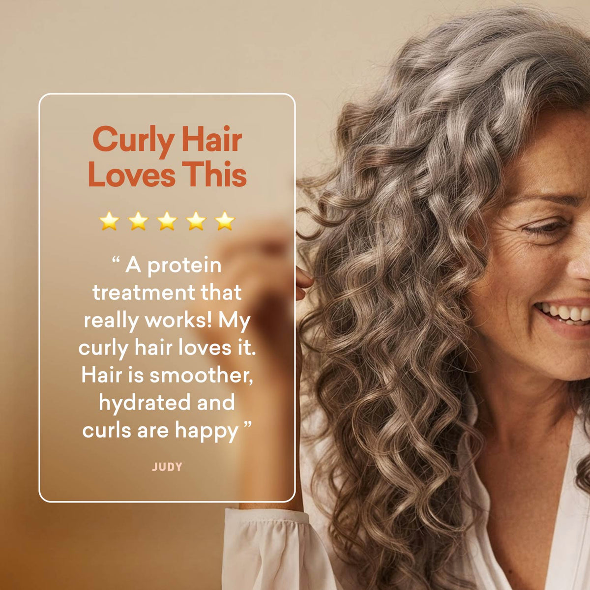 Protein & Vitamin Hair Treatment | Gray Hair