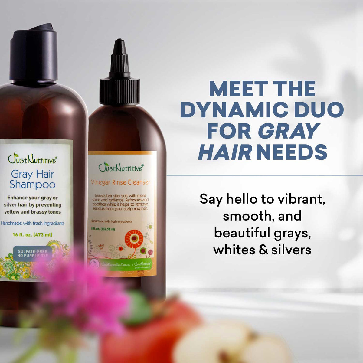 Gray Hair Clarifying Duo