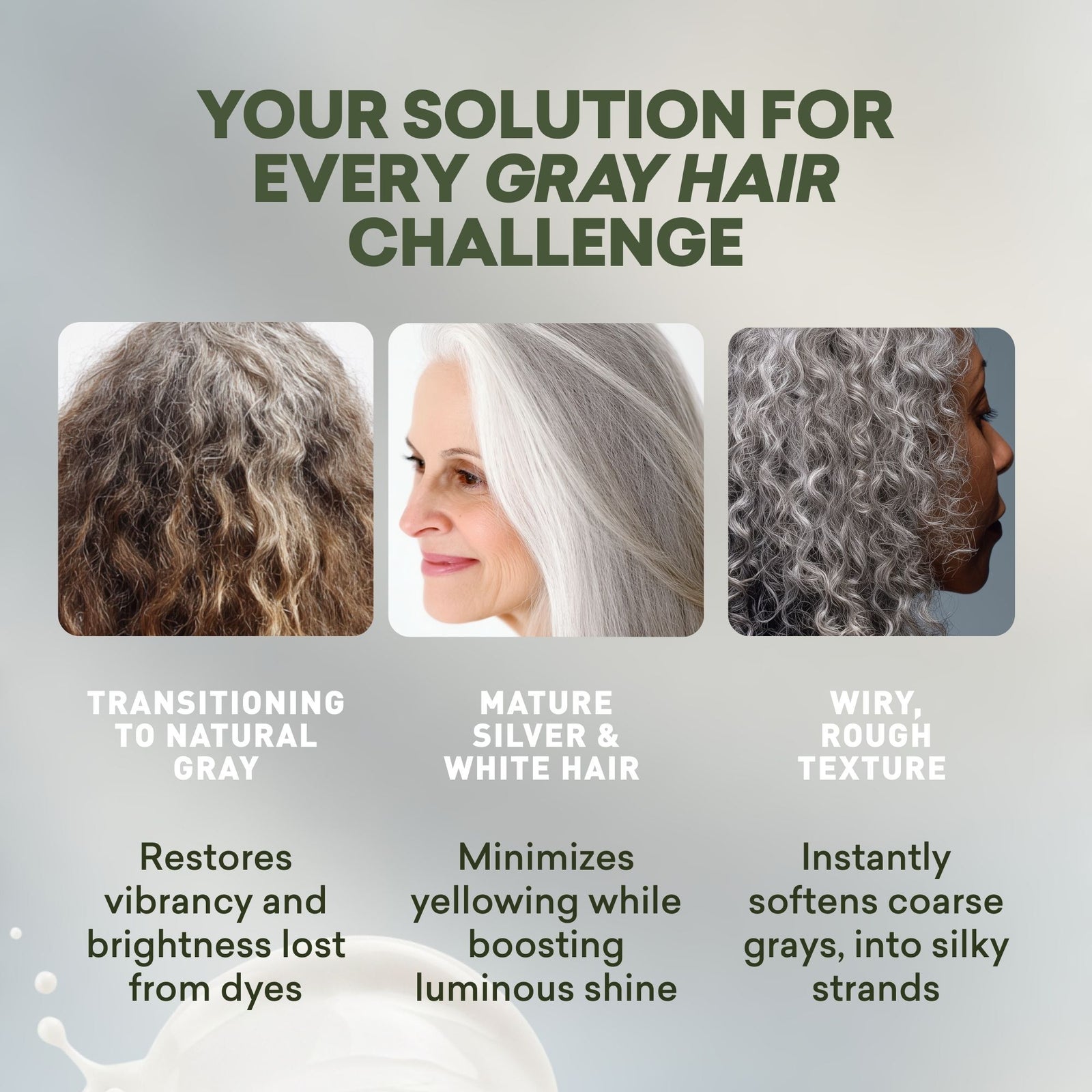 Leave in Conditioner | Gray Hair