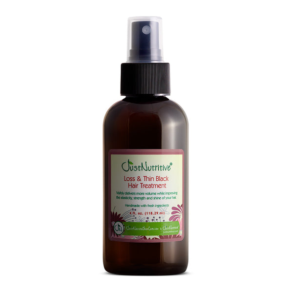Loss and Thin Black Hair Treatment | Treatments - Just Nutritive