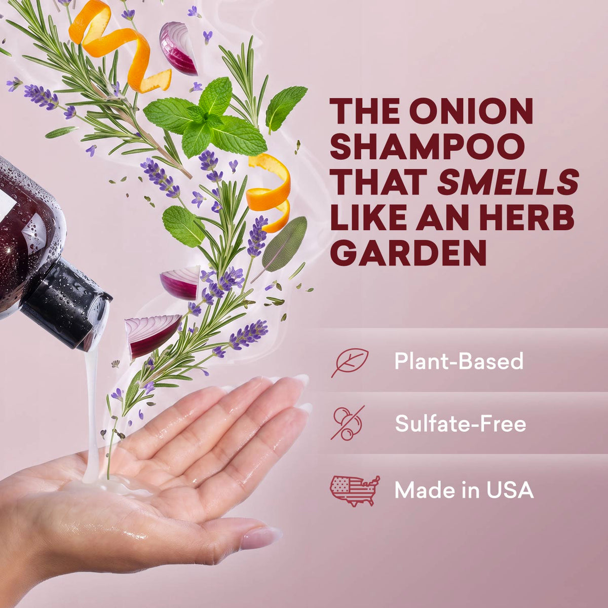 Onion & Rosemary Shampoo