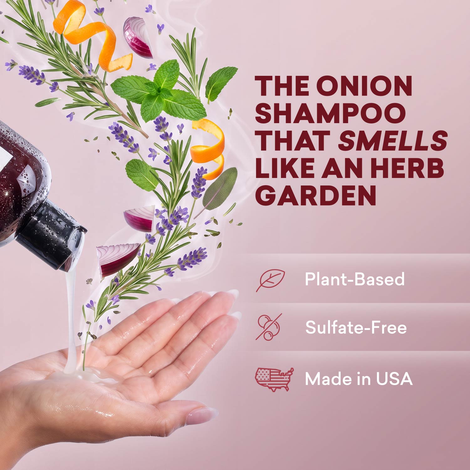 Onion & Rosemary Shampoo