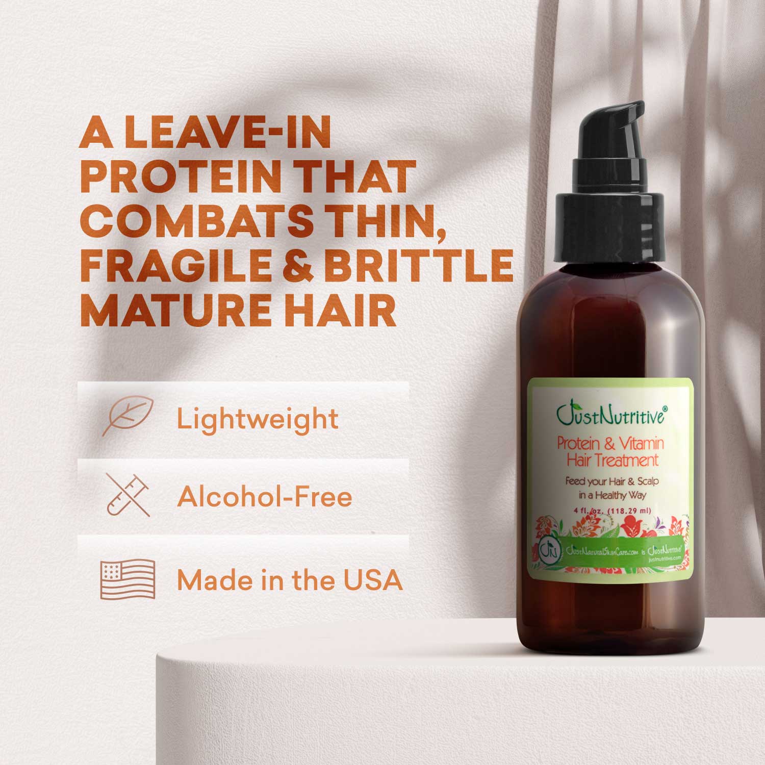 Protein & Vitamin Hair Treatment | Gray Hair