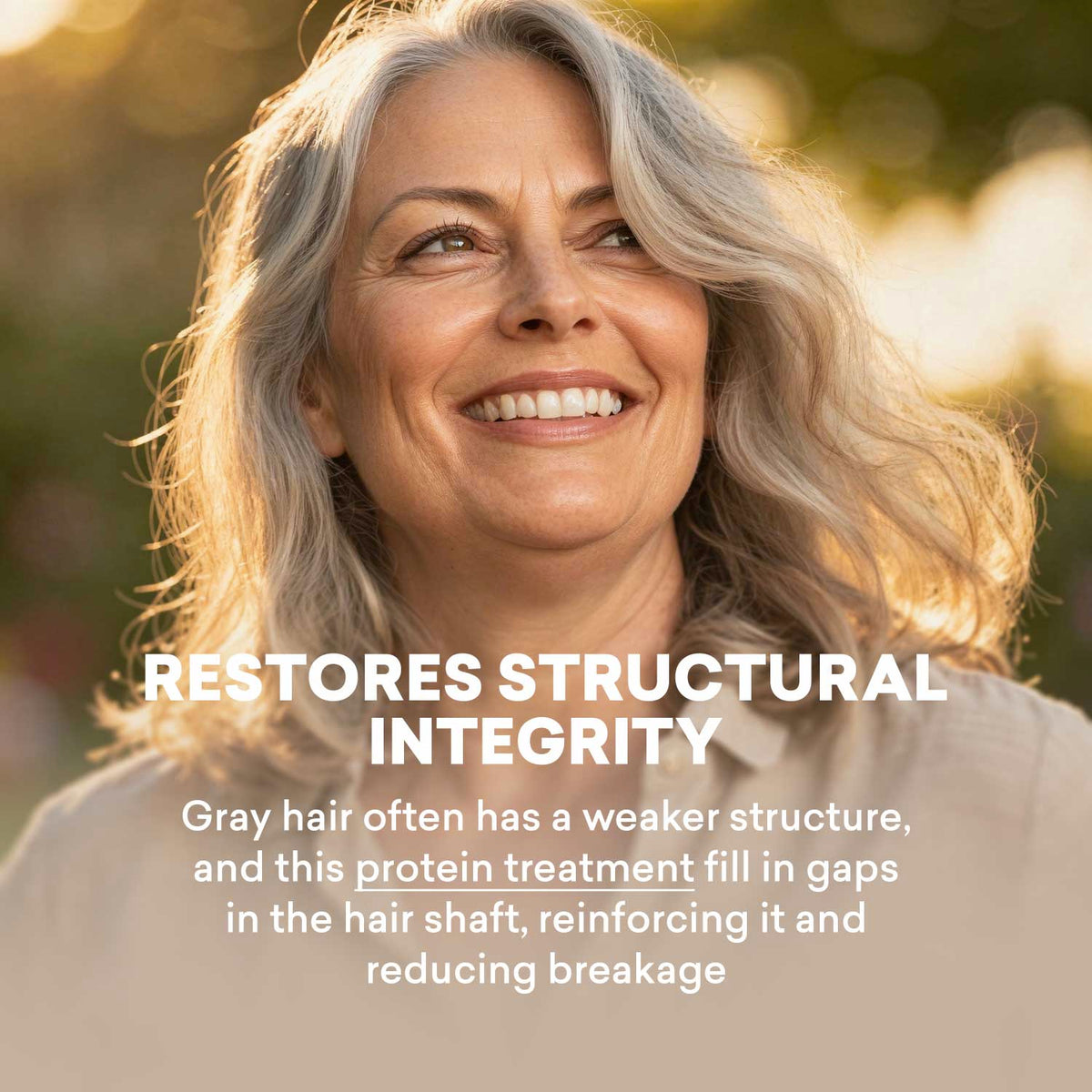 Protein & Vitamin Hair Treatment | Gray Hair