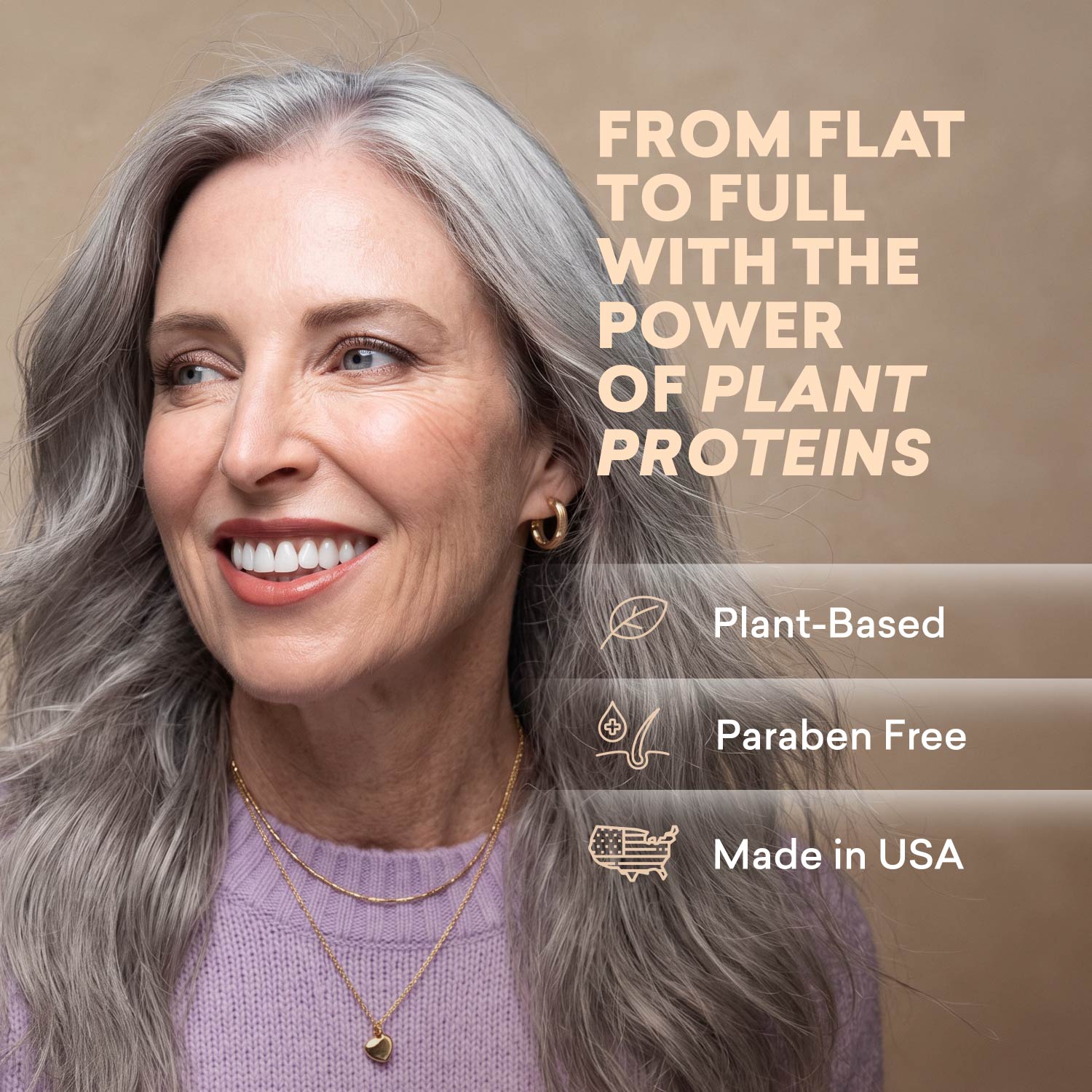 Protein & Vitamin Hair Treatment | Gray Hair