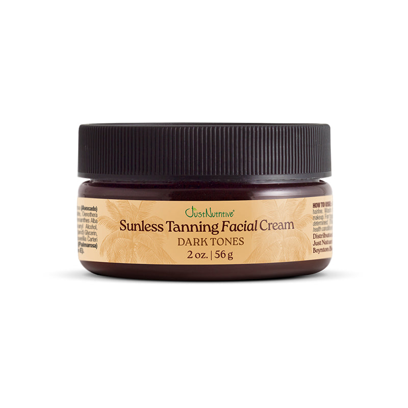 Sunless Tanning Facial Cream Dark Tones