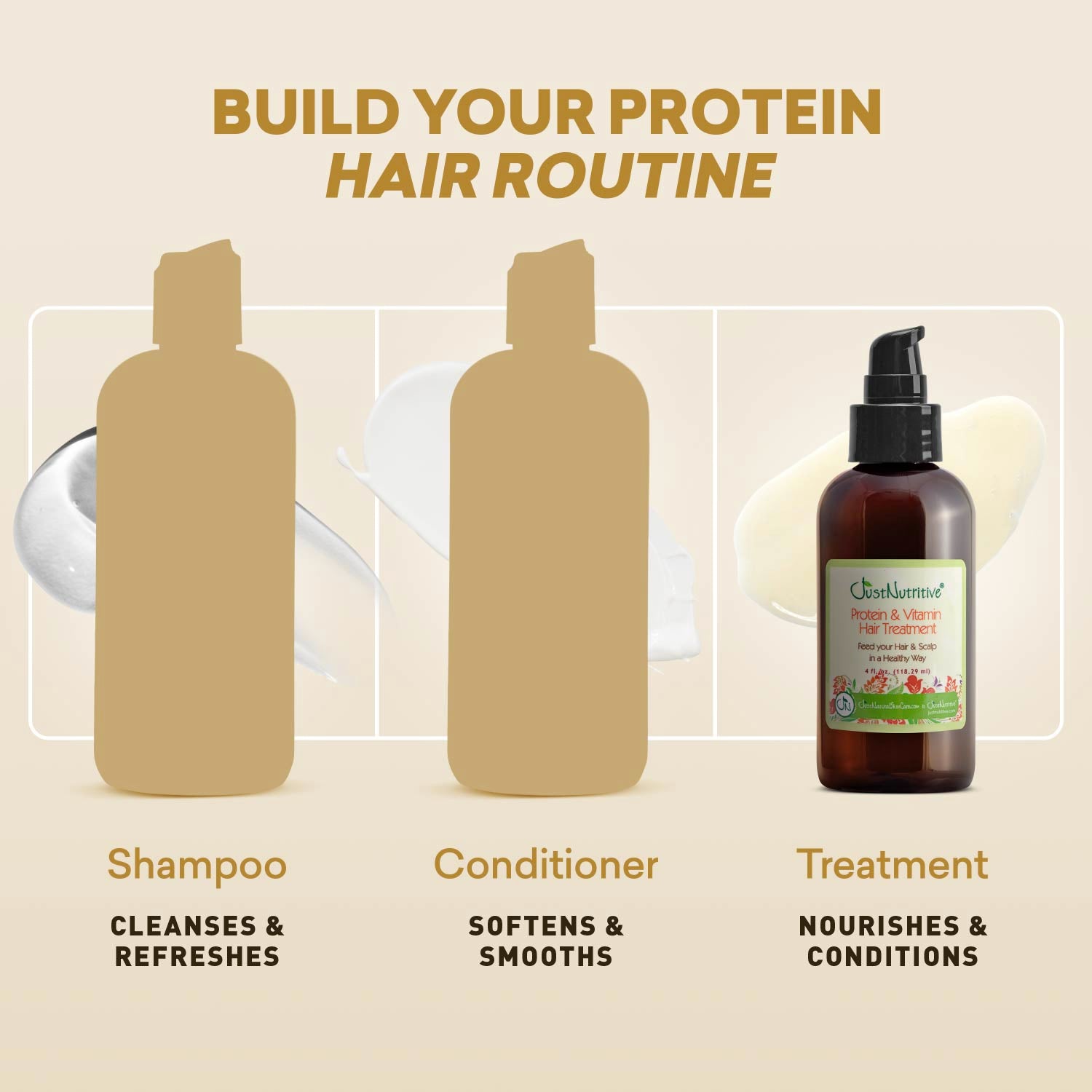 Protein & Vitamin Hair Treatment | Gray Hair