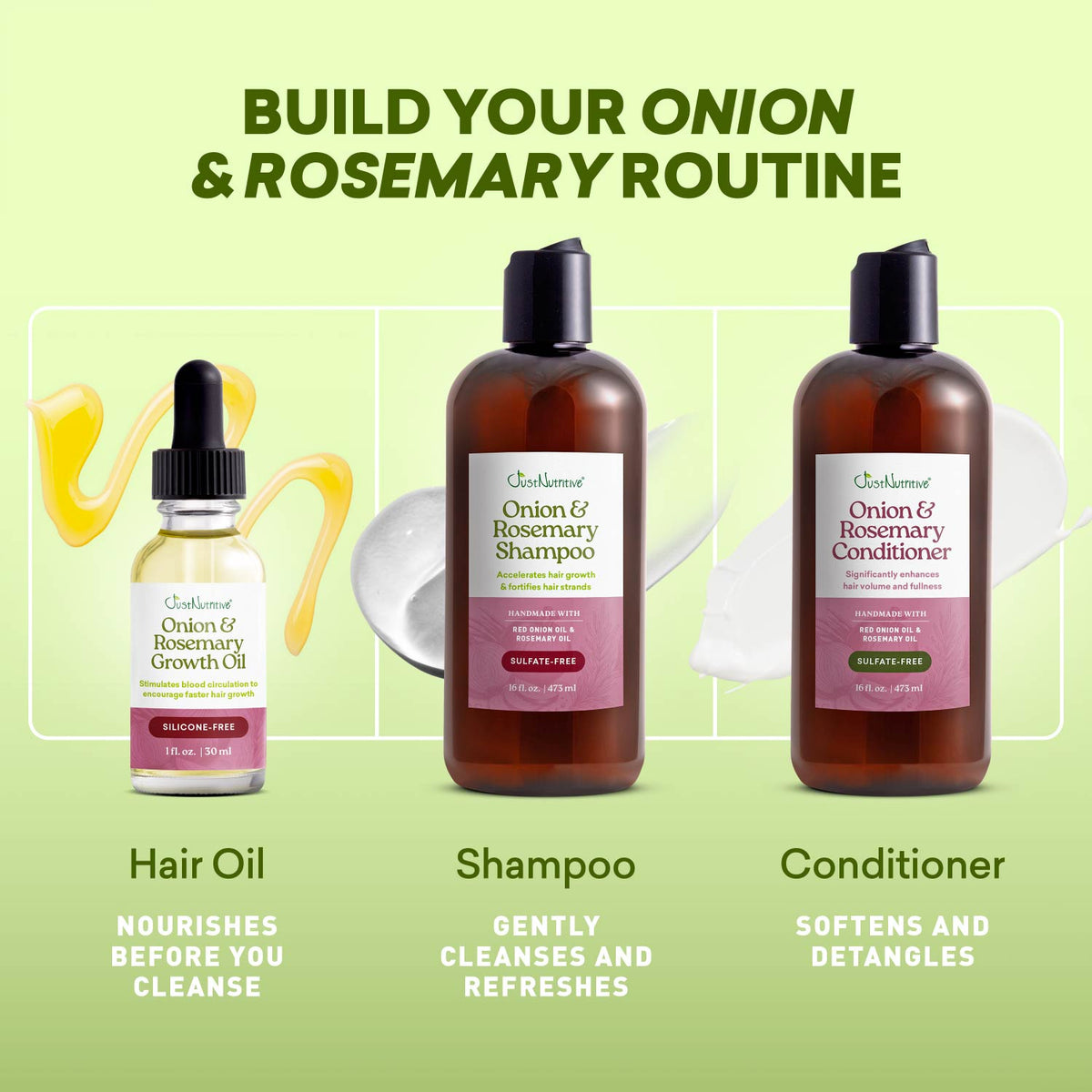 Onion & Rosemary Shampoo