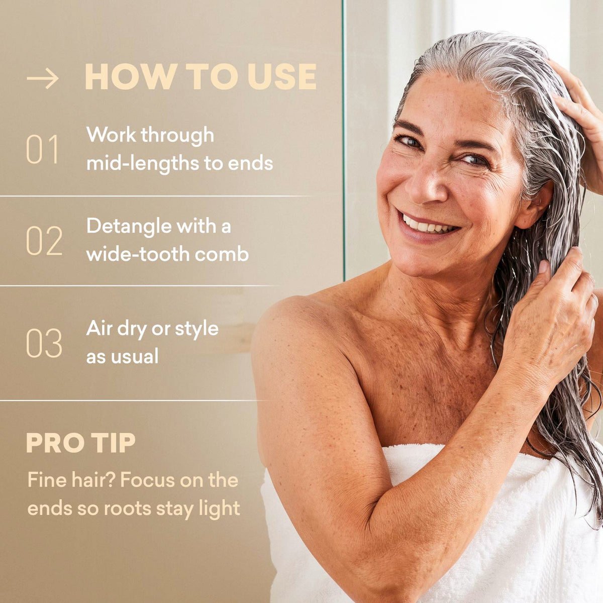 Leave in Conditioner | Gray Hair