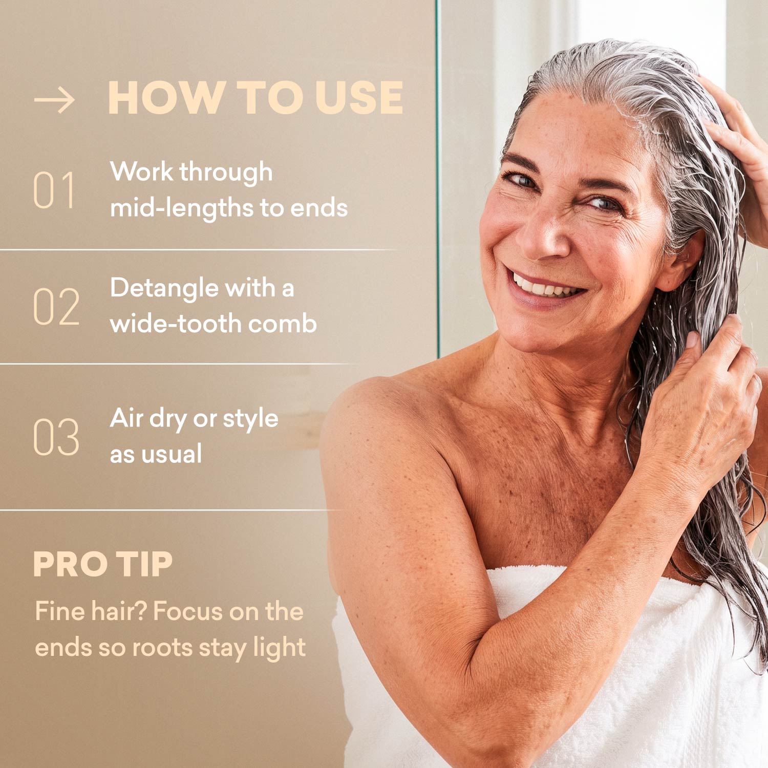 Leave in Conditioner | Gray Hair
