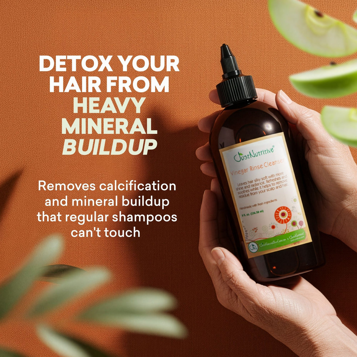 Vinegar Rinse Cleanser | Gray Hair