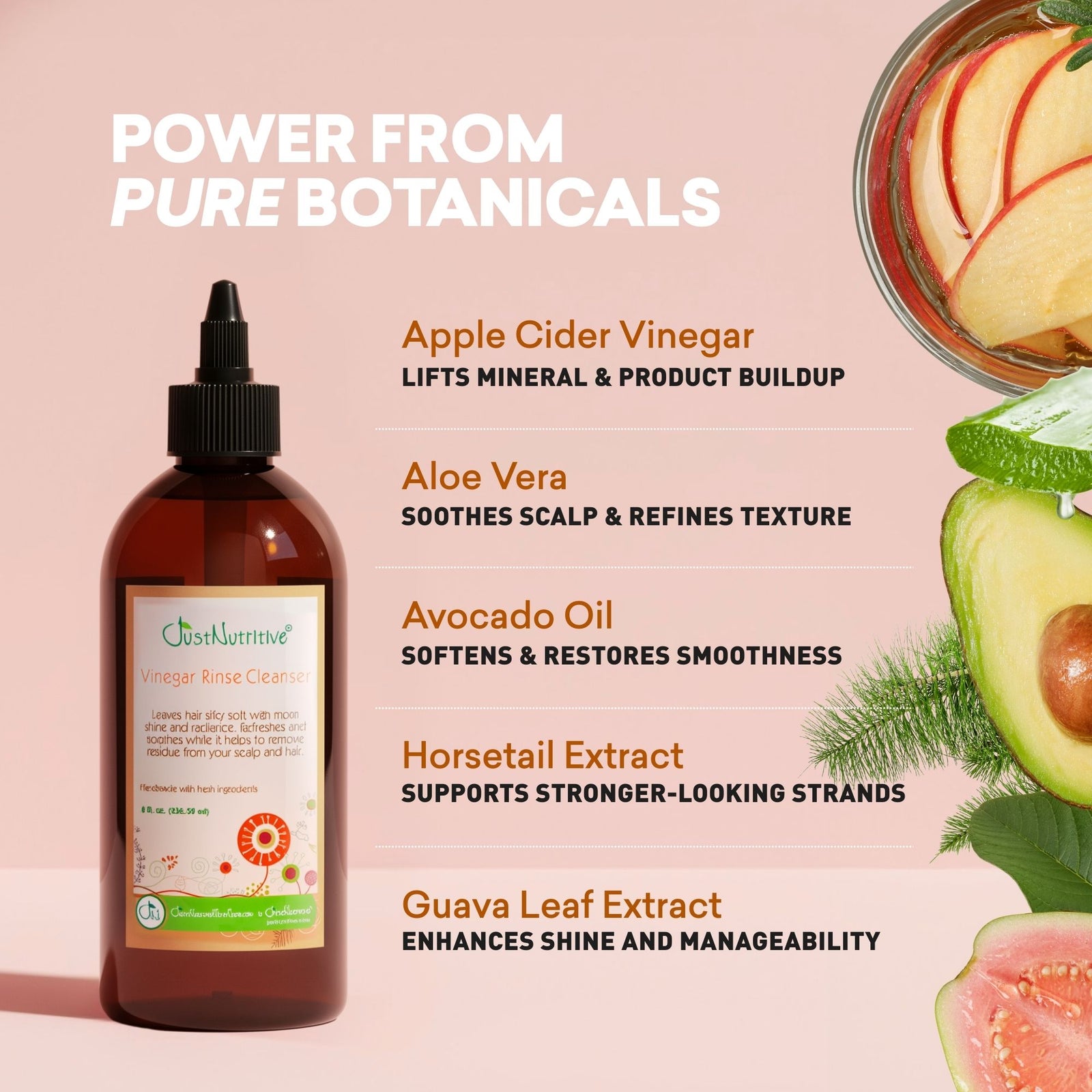 Vinegar Rinse Cleanser | Gray Hair