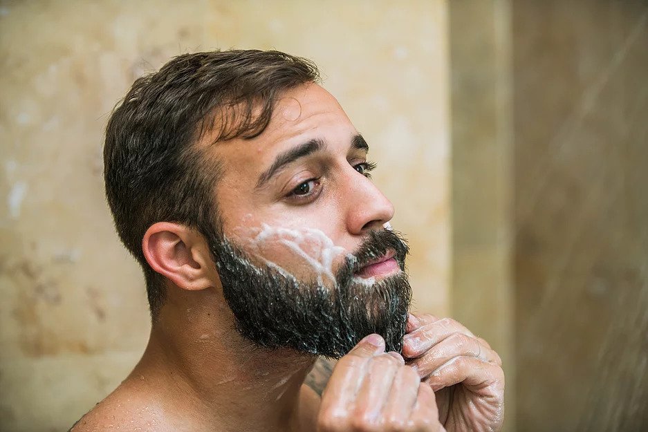 beard washing